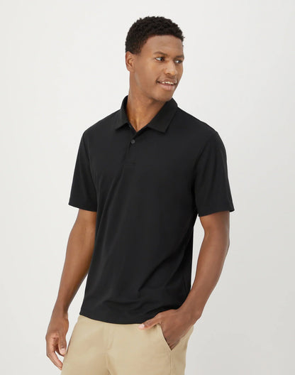 Hanes Moves Men's Short Sleeve Performance Polo