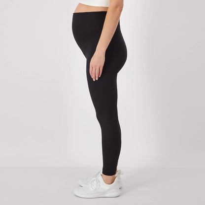 Hanes Maternity Women's Leak Protection 7/8 Leggings, 25" Inseam