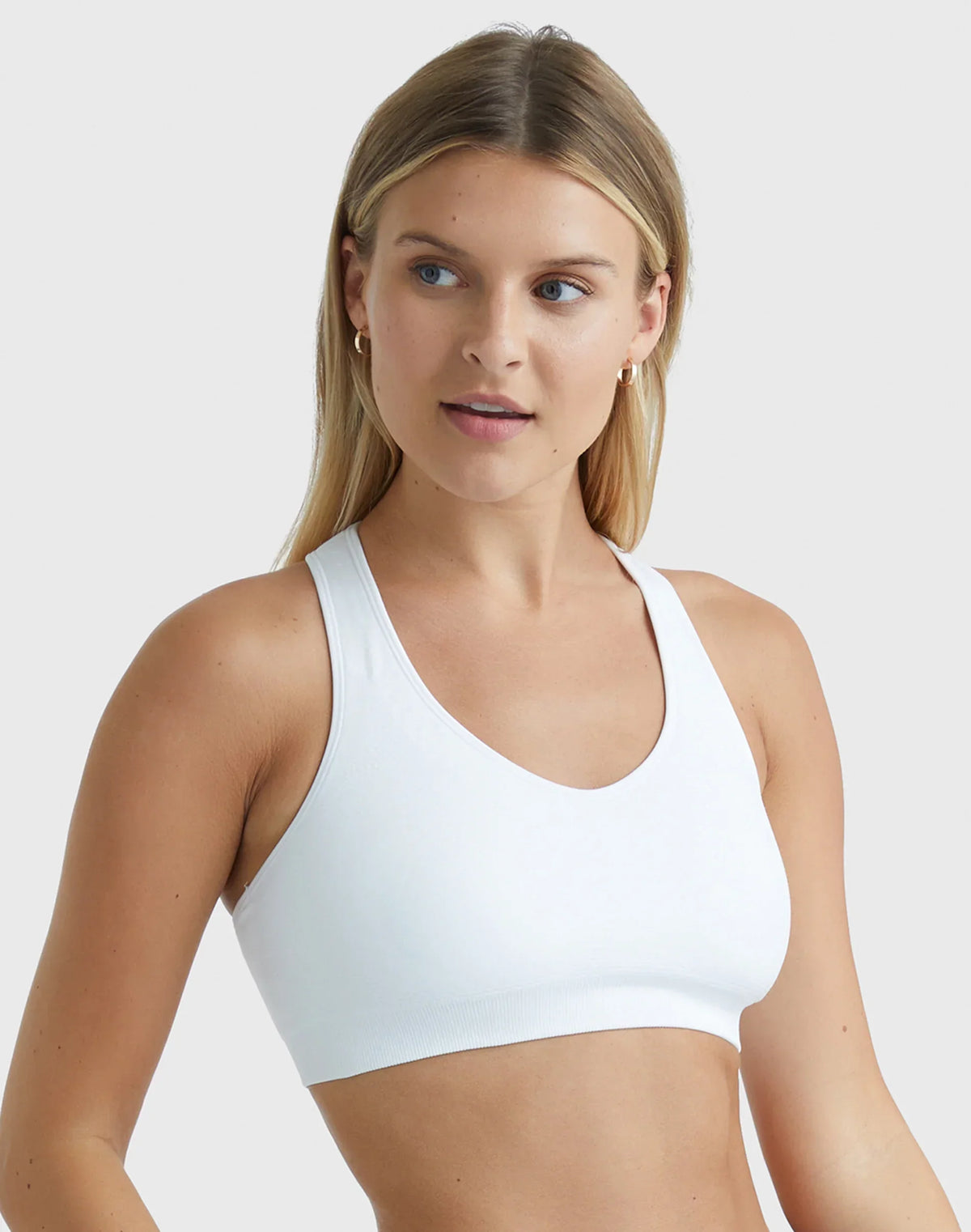 Hanes Sport Women's Seamless Racerback Sports Bra