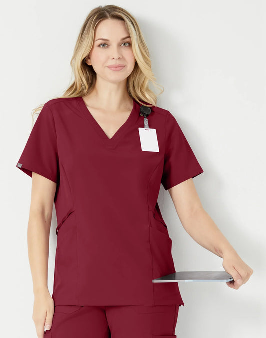Hanes Comfort Fit Scrubs Women's Scrub Top