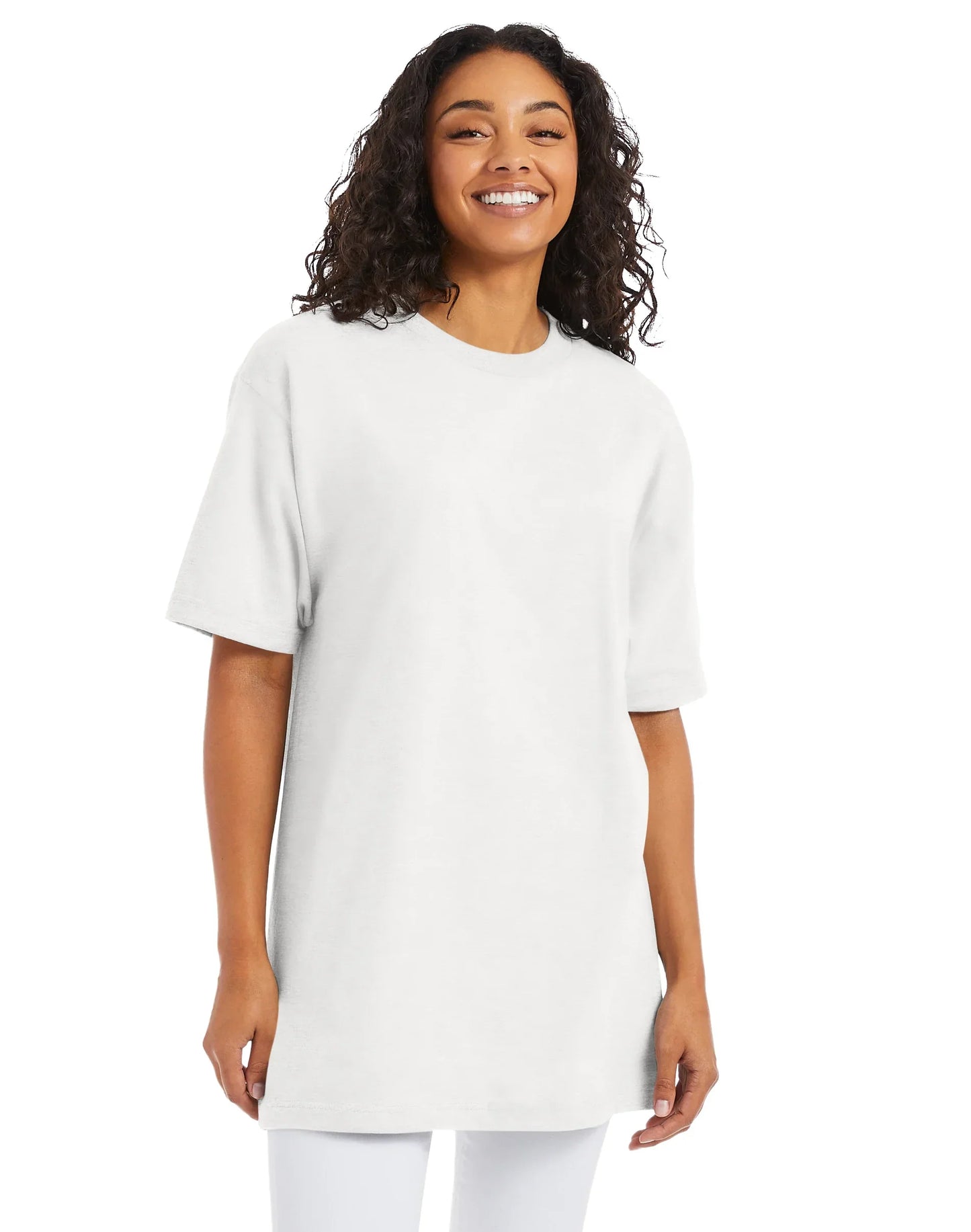 Hanes Beefy-T Men's Heavyweight Cotton T-Shirt (Big &amp; Tall Sizes)