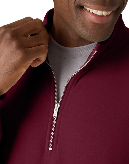 Hanes EcoSmart Men’s Fleece Quarter-Zip Pullover