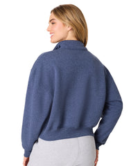 Hanes EcoSmart Women’s Fleece Quarter-Zip Pullover