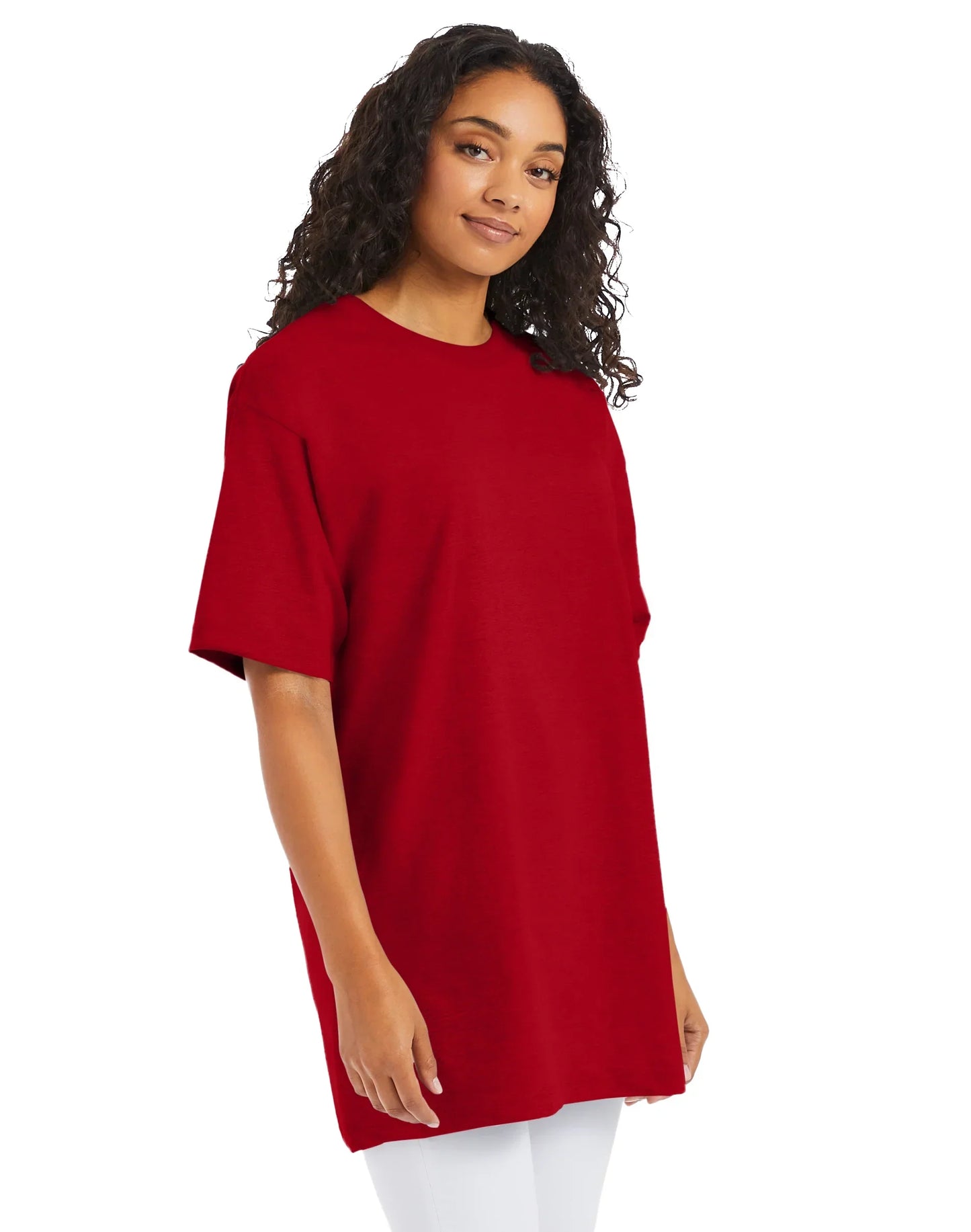 Hanes Beefy-T Men's Heavyweight Cotton T-Shirt (Big &amp; Tall Sizes)