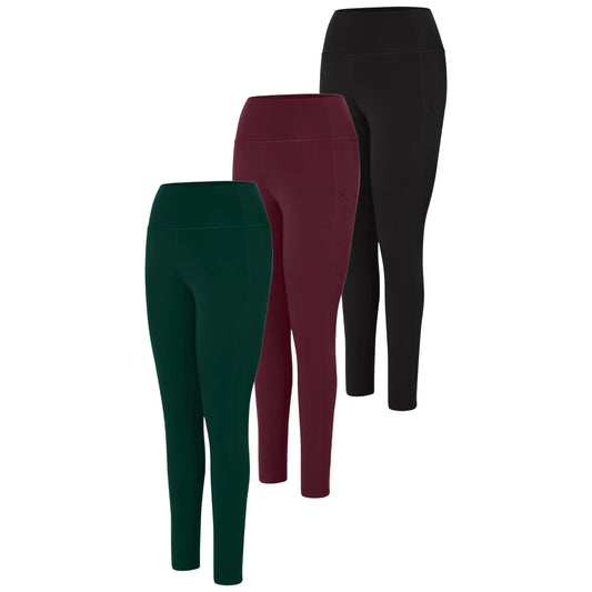 Hanes Cool DRI&reg; Women&rsquo;s Legging, 3-Pack, Moisture-Wicking Performance