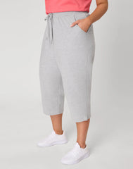 Hanes Just My Size Women's French Terry Capris, 19" (Plus Size)