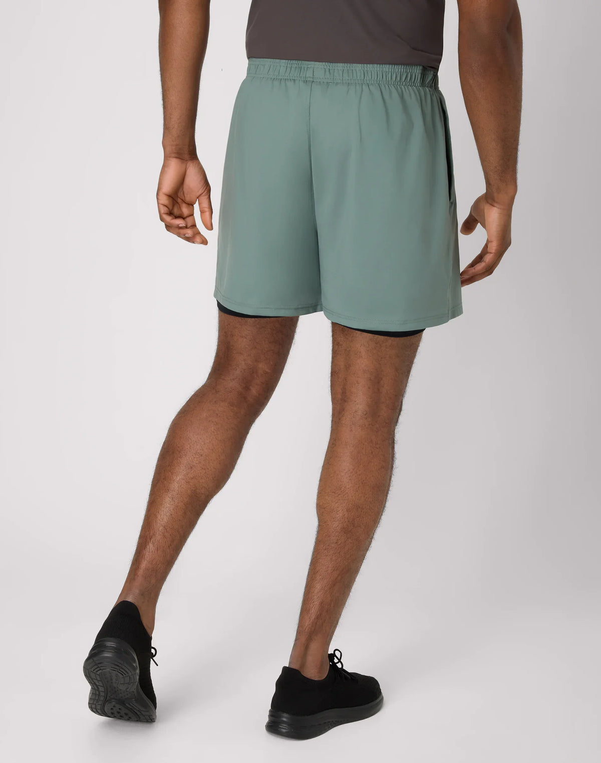 Hanes Moves Men's 2-in-1 Gym Shorts, 5" Inseam