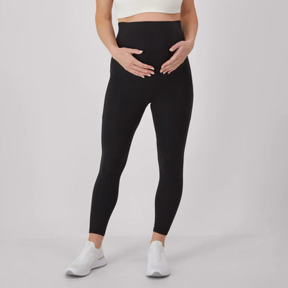 Hanes Maternity Women's Stretch &amp; Recover 7/8 Leggings, 25" Inseam