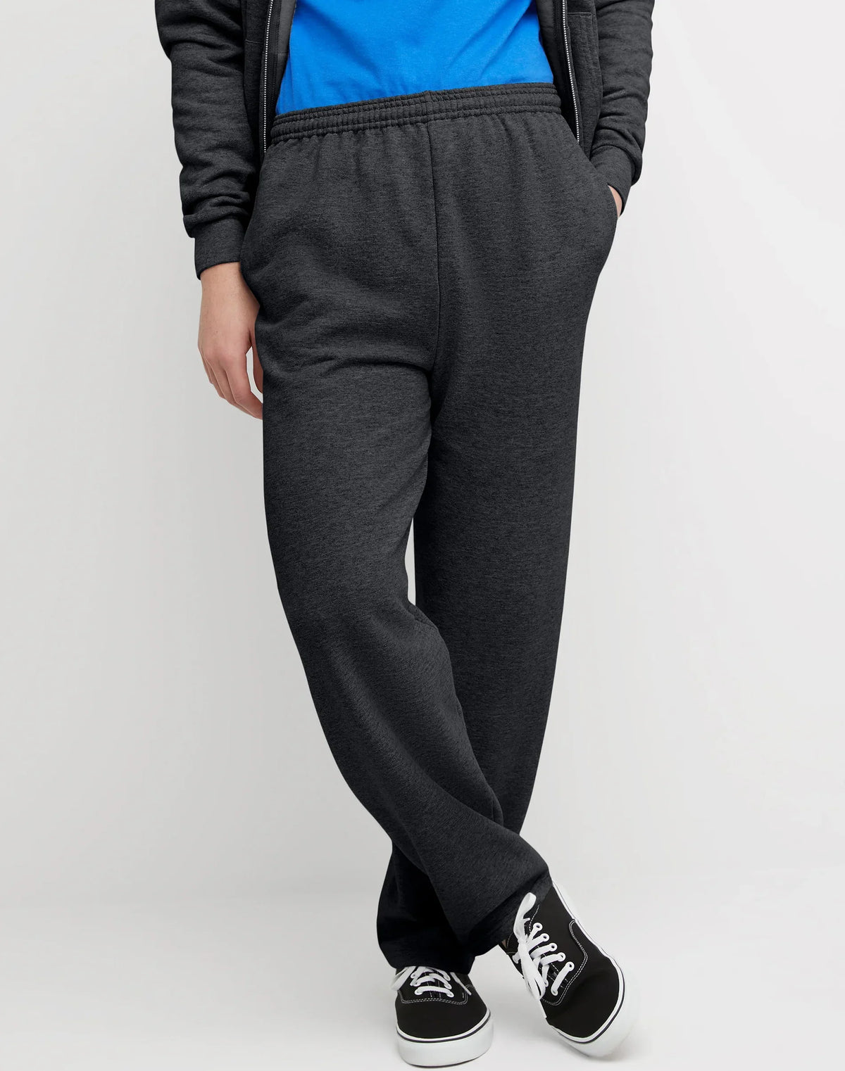 Hanes EcoSmart Men's Fleece Sweatpants with Pockets, 30.5"