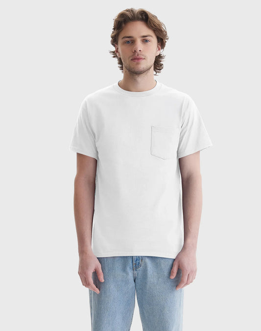 Hanes Men's Authentic Pocket T-Shirt