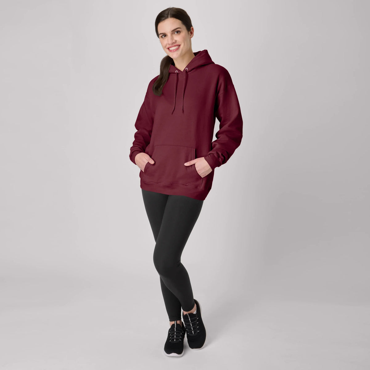Hanes EcoSmart Unisex Fleece Hoodie (Big &amp; Tall Sizes Available)