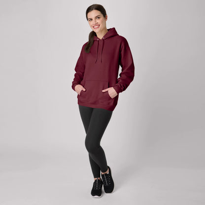Hanes EcoSmart Unisex Fleece Hoodie (Big &amp; Tall Sizes Available)