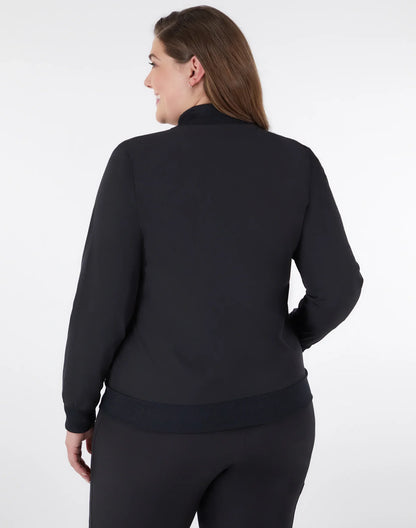 Hanes Comfort Fit Scrubs Women's Scrub Bomber Jacket