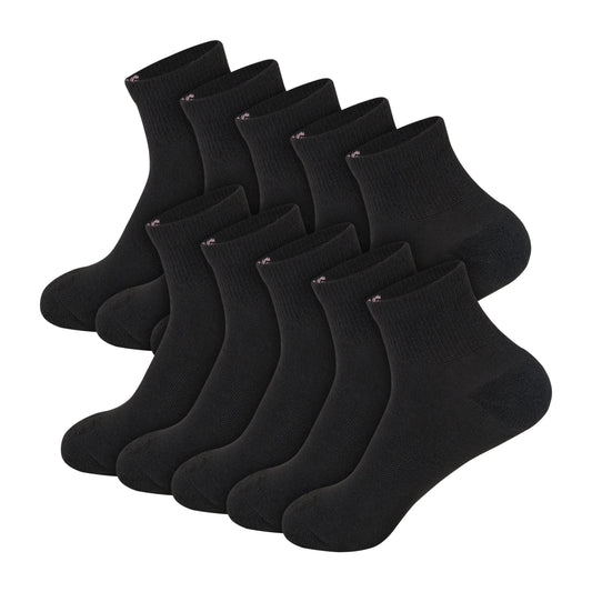 Hanes Moves X-Temp Women&rsquo;s Ankle Socks, 10-Pairs, Shoe Sizes 8-12