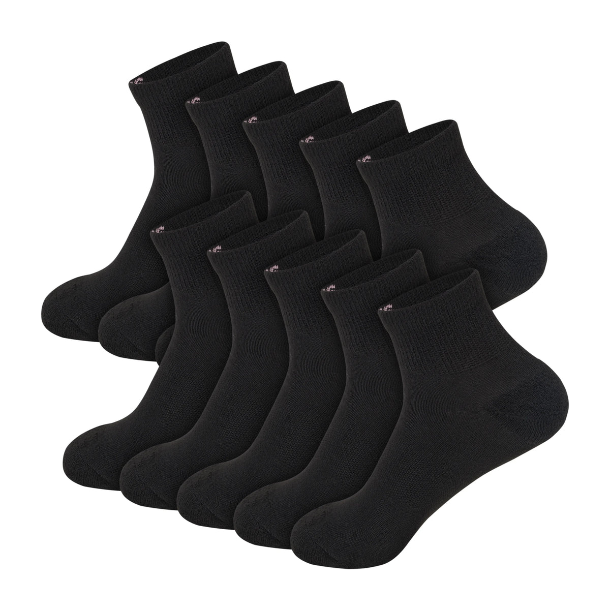 Hanes Moves X-Temp Women&rsquo;s Ankle Socks, 10-Pairs, Shoe Sizes 8-12