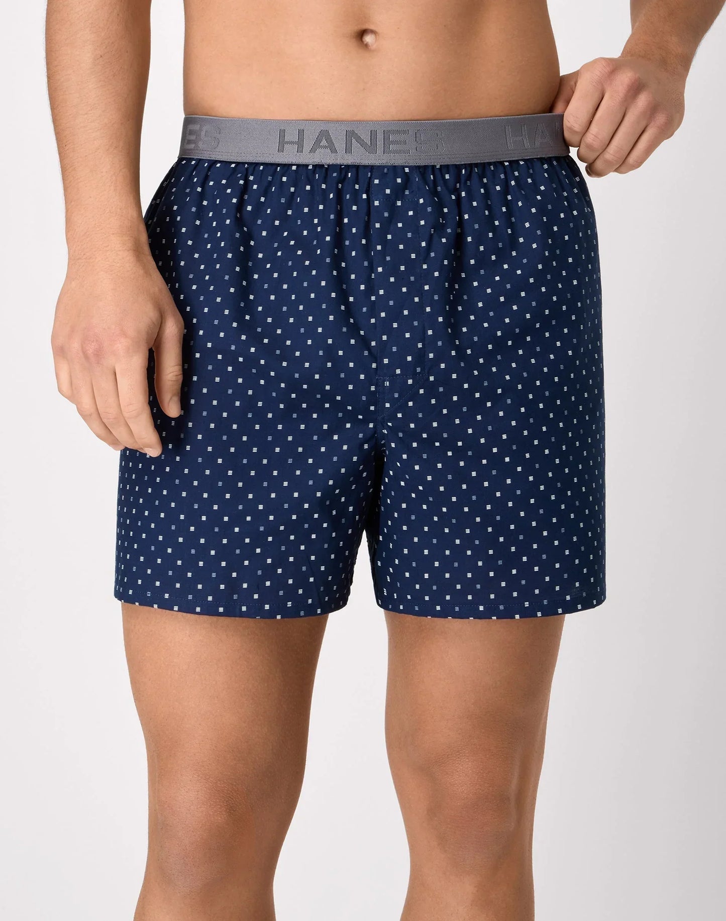 Hanes Ultimate Men's Woven Boxer Underwear, Assorted Plaids &amp; Prints, 5-Pack