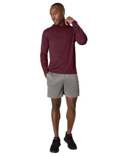 Hanes Cool DRI Men’s Hooded T-Shirt, 3-Pack, Moisture-Wicking