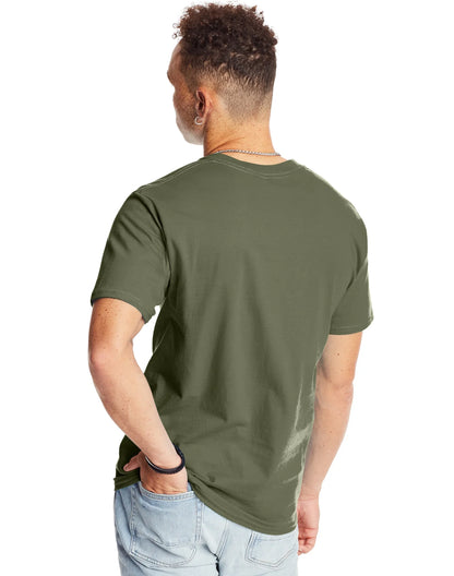 Hanes Beefy-T Unisex Heavyweight Cotton T-Shirt (Big &amp; Tall Sizes Available)