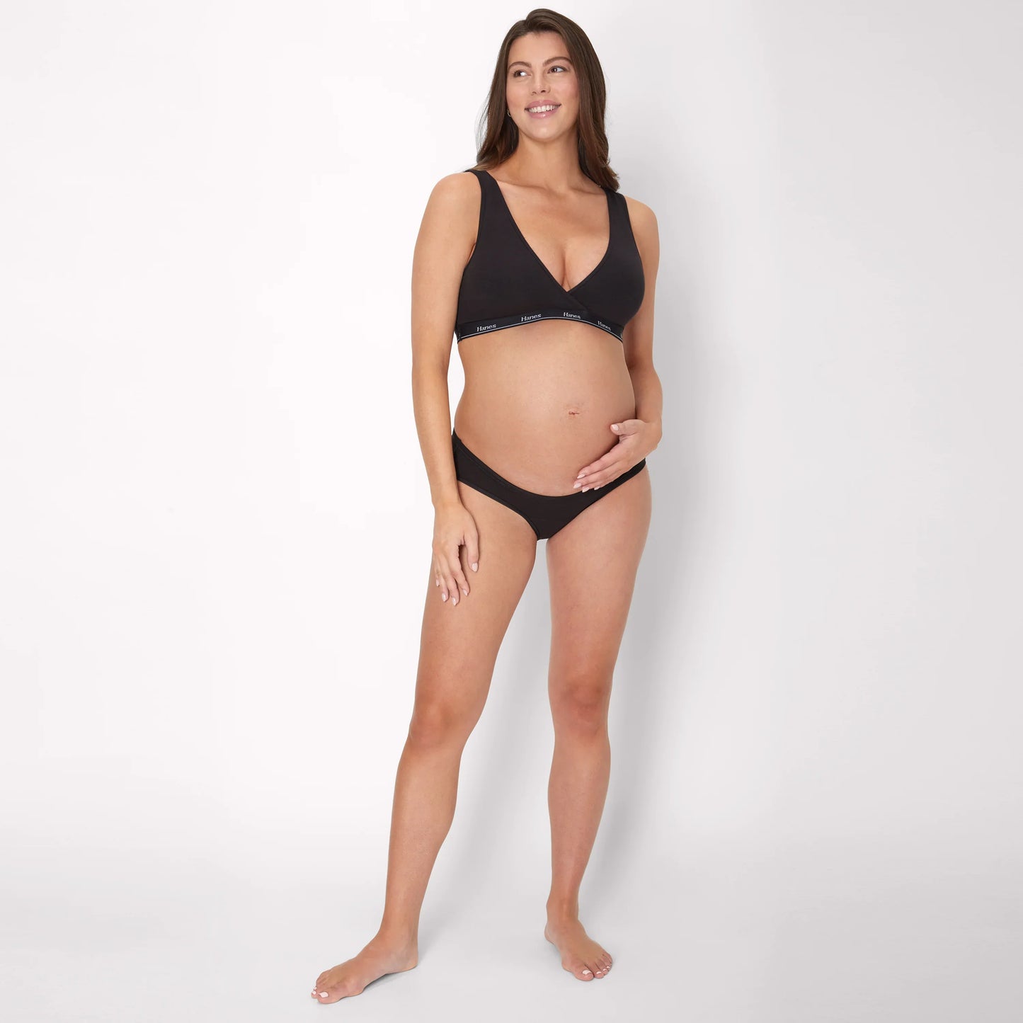 Hanes Maternity Women's Lounge Nursing Bralette