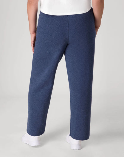 Hanes Just My Size EcoSmart Women's Fleece Sweatpants, Open Leg, 30.5" (Plus Size)