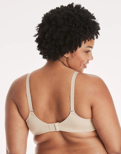 Hanes Women's Concealing Petals Wireless Bra with Convertible Straps