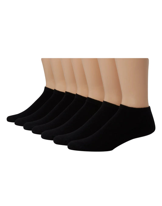Hanes Men's Cushioned No Show Socks, X-Temp, 12-Pairs