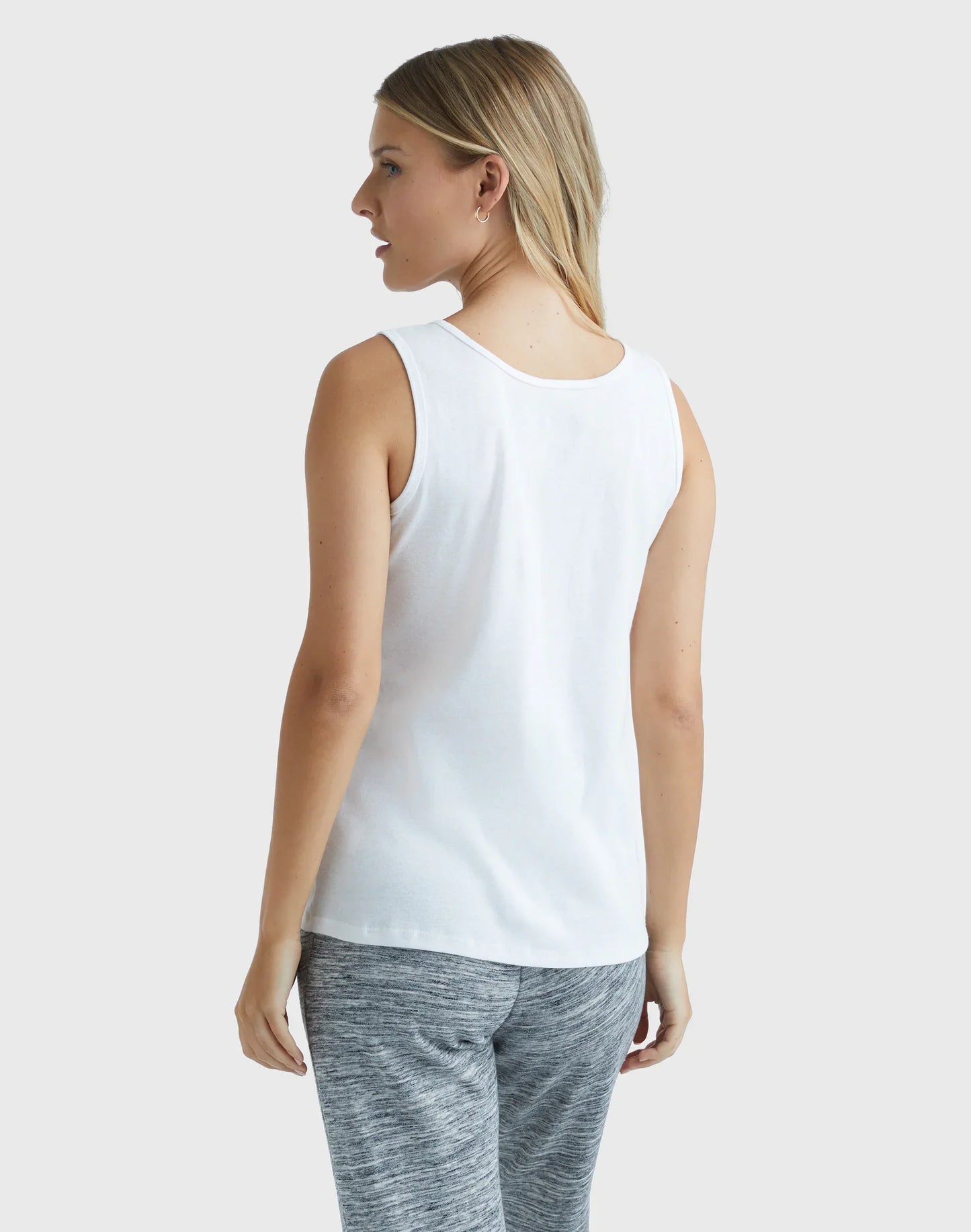 Hanes Women's Mini-Ribbed Cotton Tank