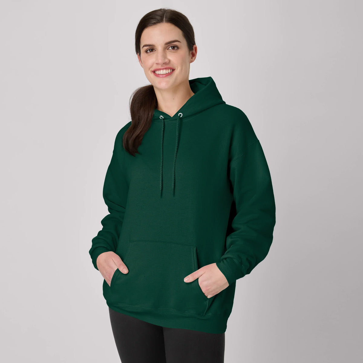Hanes EcoSmart Unisex Fleece Hoodie (Big &amp; Tall Sizes Available)