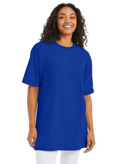 Hanes Beefy-T Men's Heavyweight Cotton T-Shirt (Big &amp; Tall Sizes)