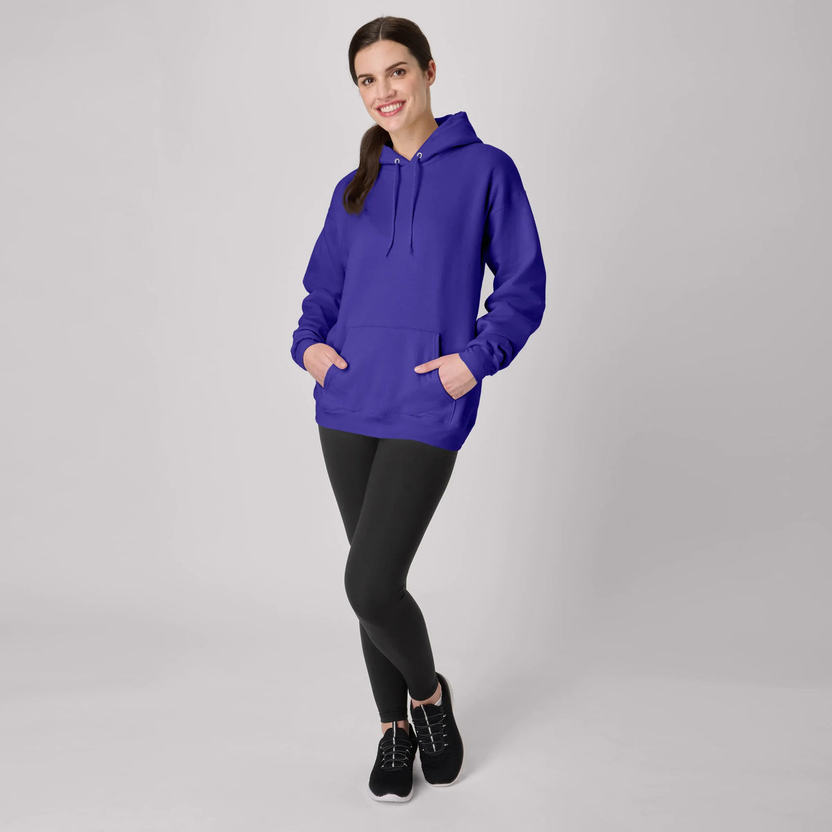 Hanes EcoSmart Unisex Fleece Hoodie (Big &amp; Tall Sizes Available)