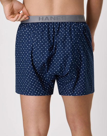 Hanes Ultimate Men's Woven Boxer Underwear, Assorted Plaids &amp; Prints, 5-Pack