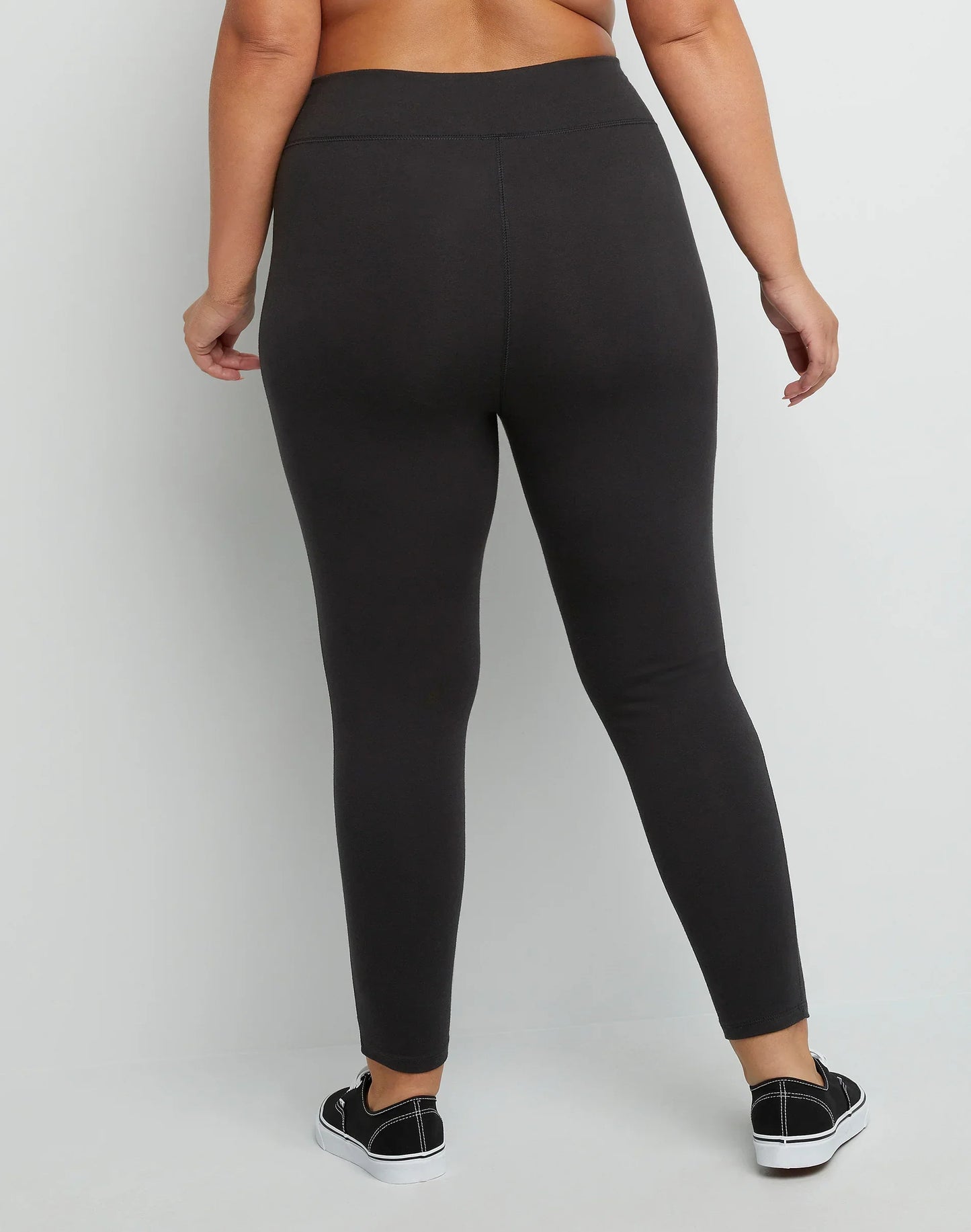 Hanes Just My Size Women's Stretch Jersey Leggings, 25.5" (Plus Size)