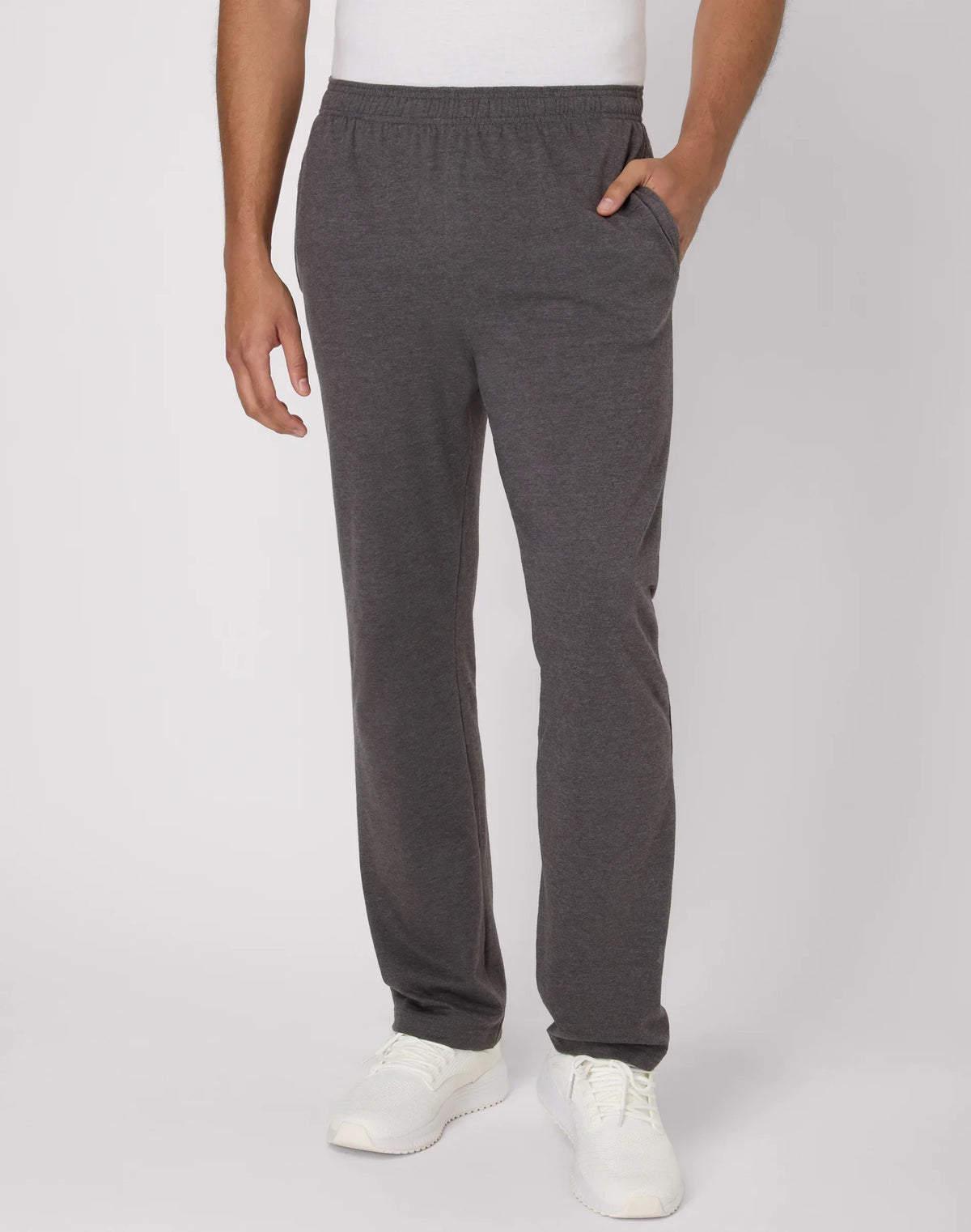 Hanes Men's Pants, Cotton Knit Jersey
