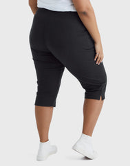 Hanes Just My Size Women's French Terry Capris, 19" (Plus Size)