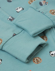 Hanes Pure Comfort Baby Long Sleeve Footless Sleep N' Play, Organic Cotton, Boys &amp; Girls