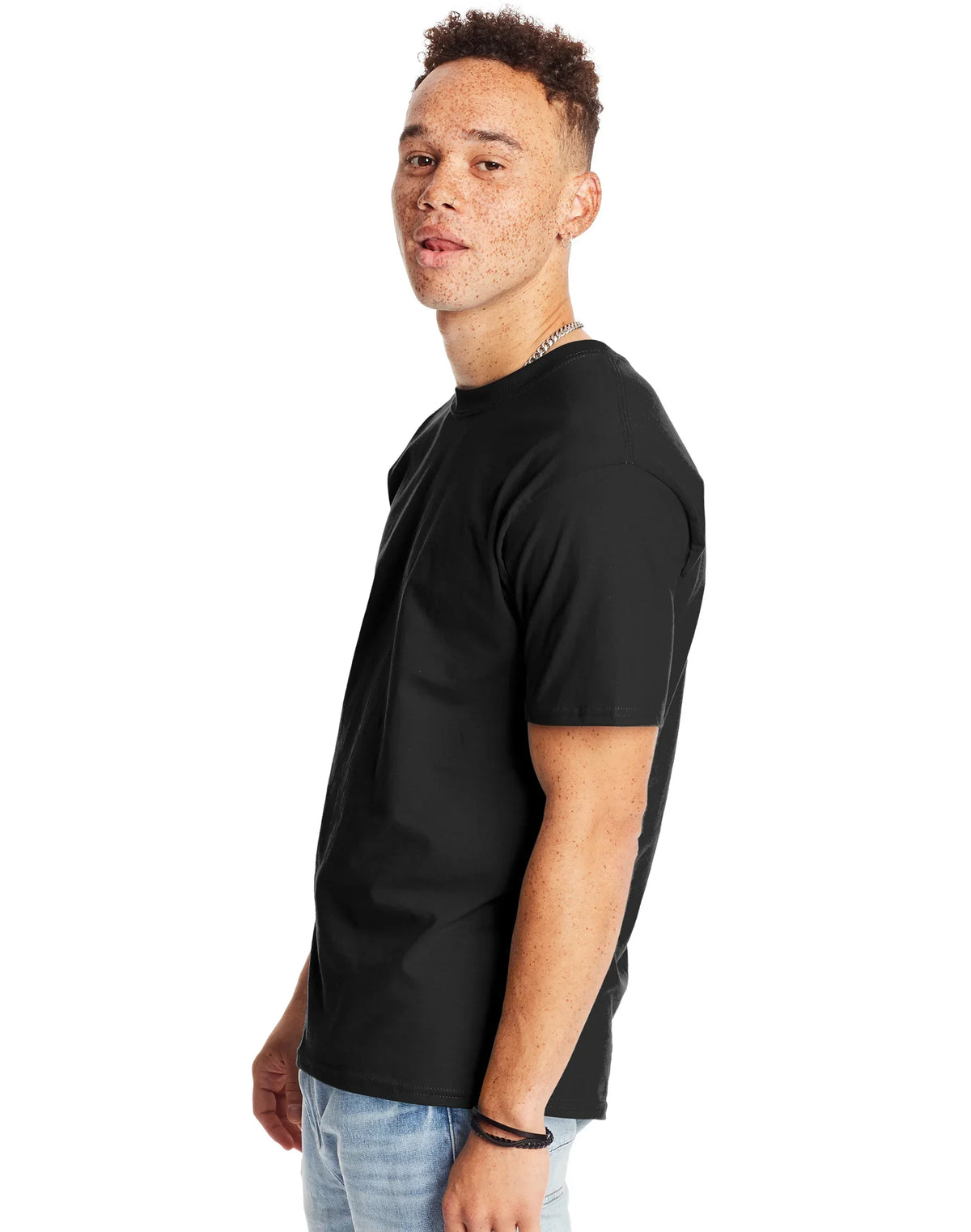 Hanes Beefy-T Men's Heavyweight Cotton T-Shirt, Value 2-Pack (Big &amp; Tall Sizes)