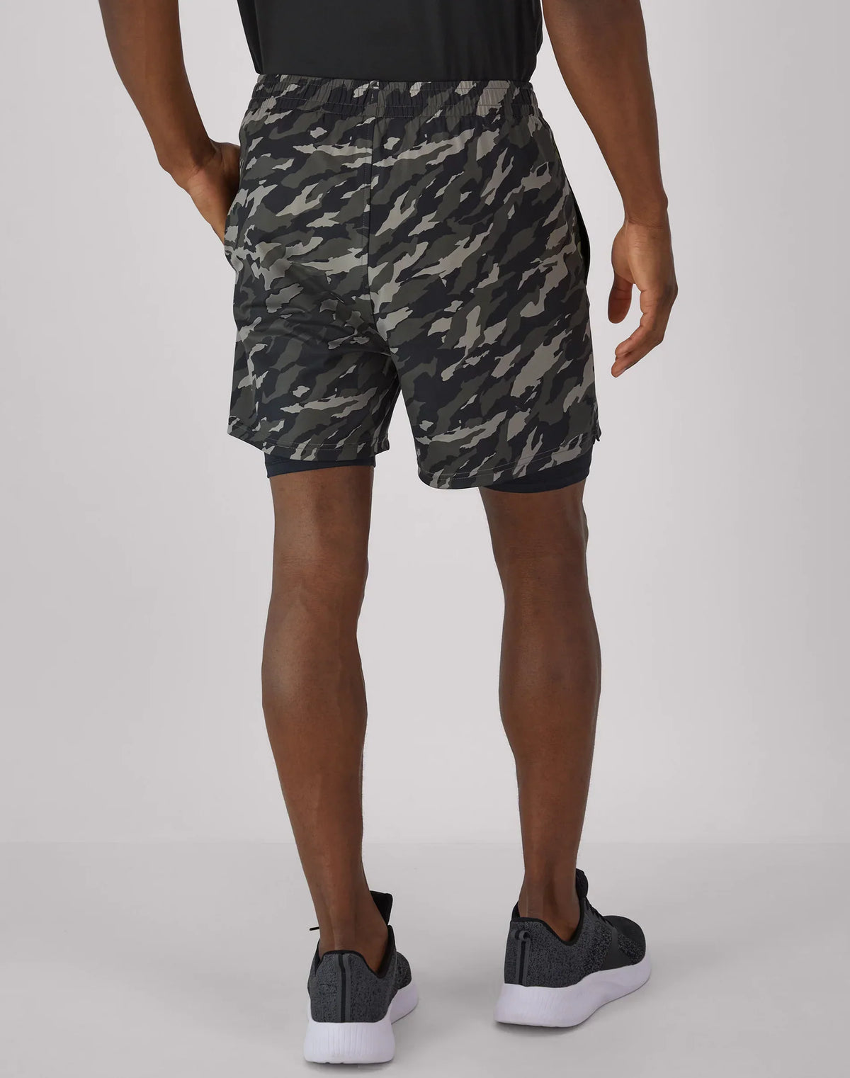 Hanes Moves Men's 2-in-1 Gym Shorts, 5" Inseam