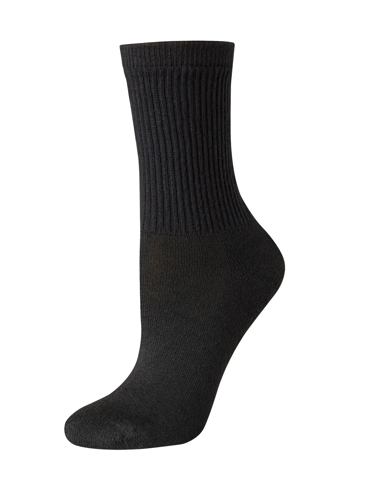 Hanes Women's Crew Socks, Moisture-Wicking, 6-Pairs