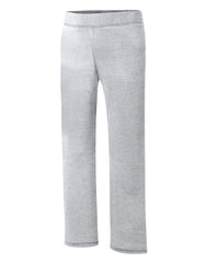 Hanes EcoSmart Girls' Fleece Sweatpants, Open Leg