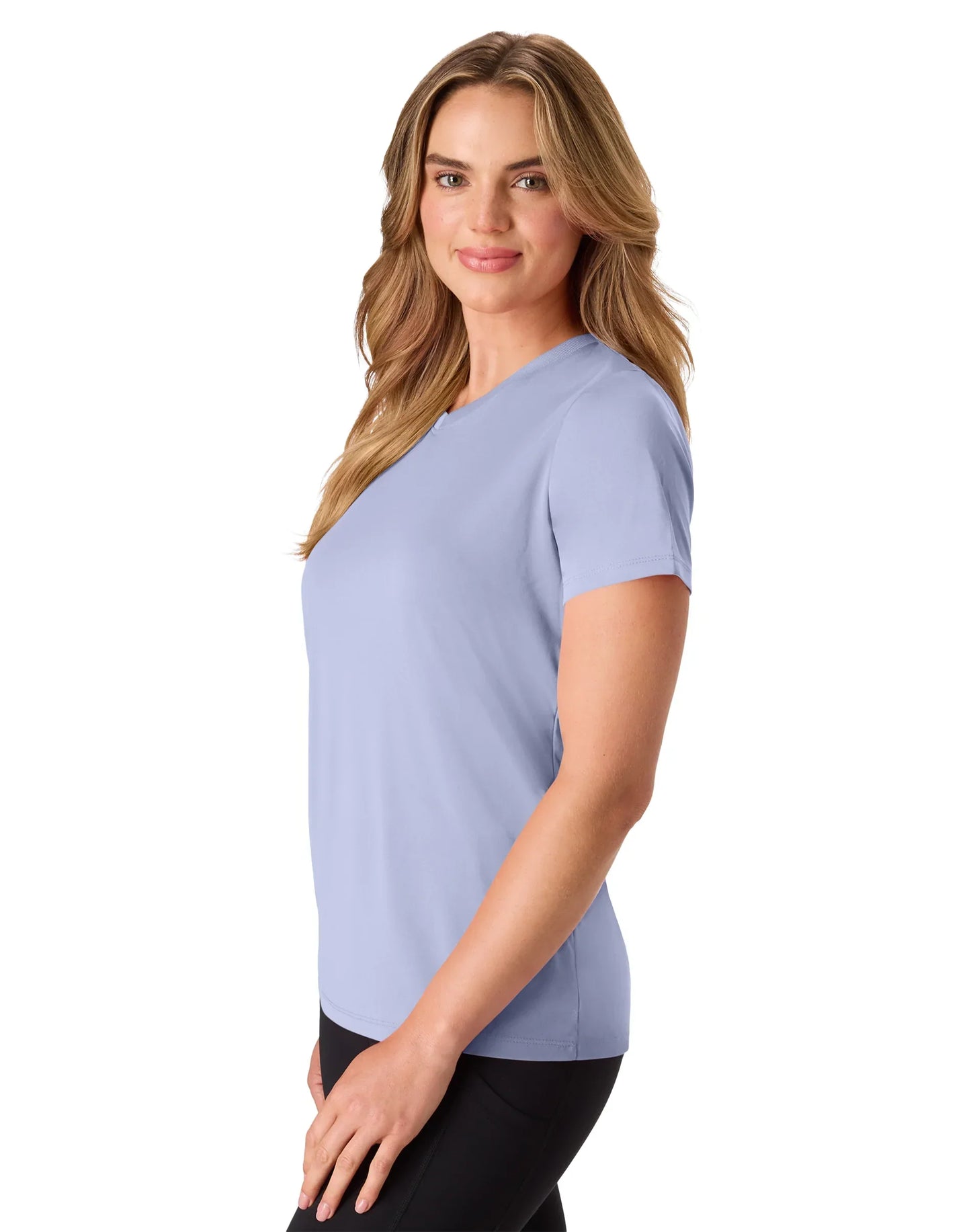 Hanes Sport Cool DRI Women's Performance V-Neck T-Shirt, 5-Pack