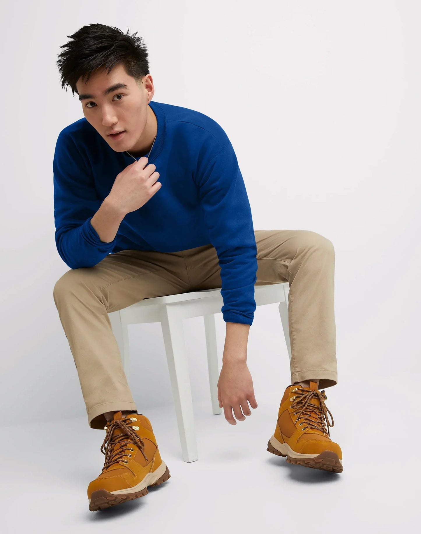 Hanes EcoSmart Unisex Fleece Sweatshirt (Big &amp; Tall Sizes Available)