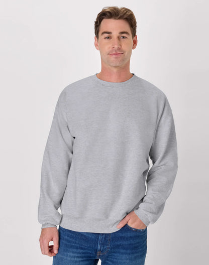 Hanes Ultimate Men's Heavyweight Fleece Crewneck Sweatshirt