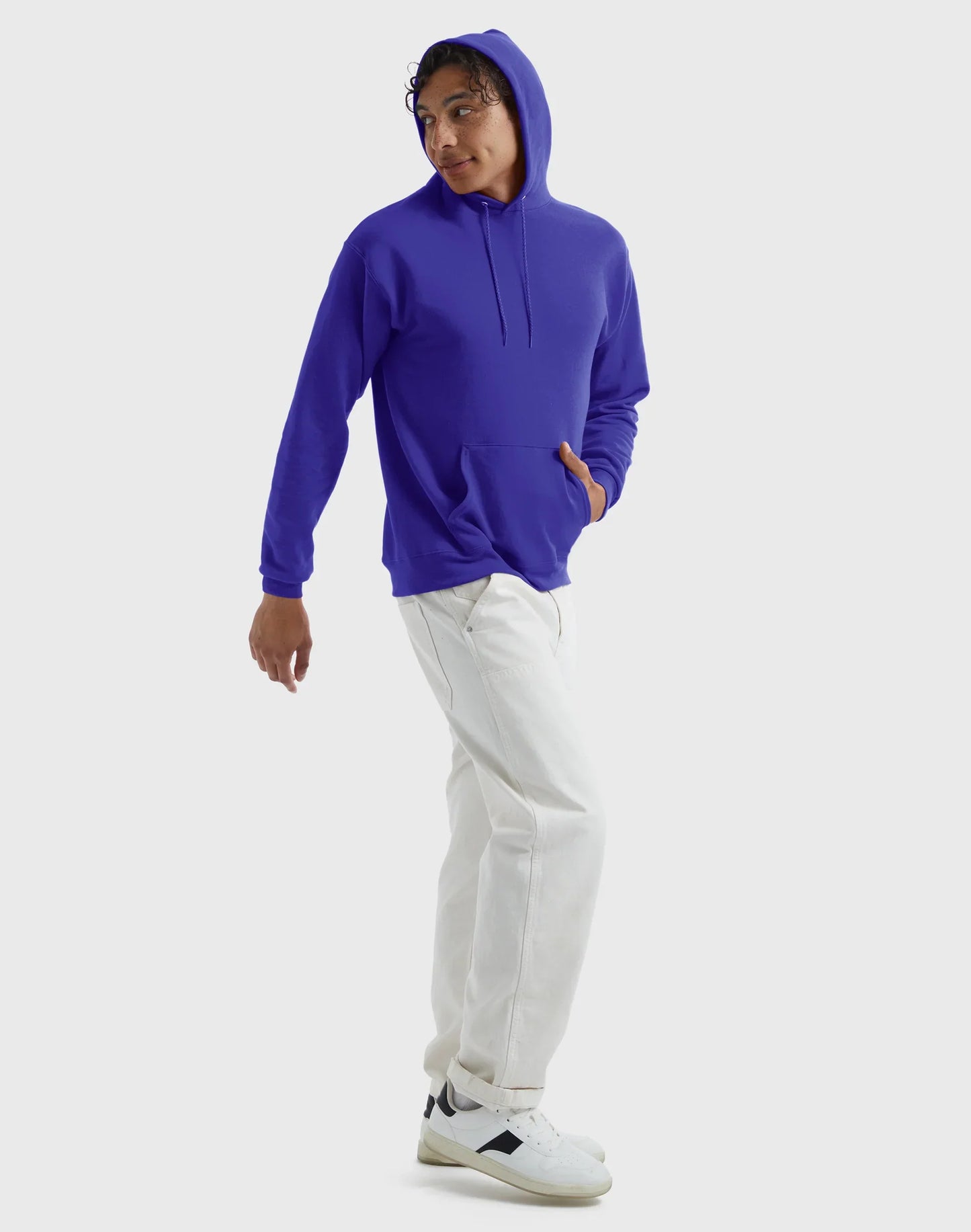 Hanes EcoSmart Unisex Fleece Hoodie (Big &amp; Tall Sizes Available)