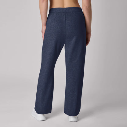 Hanes EcoSmart Women's Fleece Sweatpants with Open Bottom Legs, 30.5"