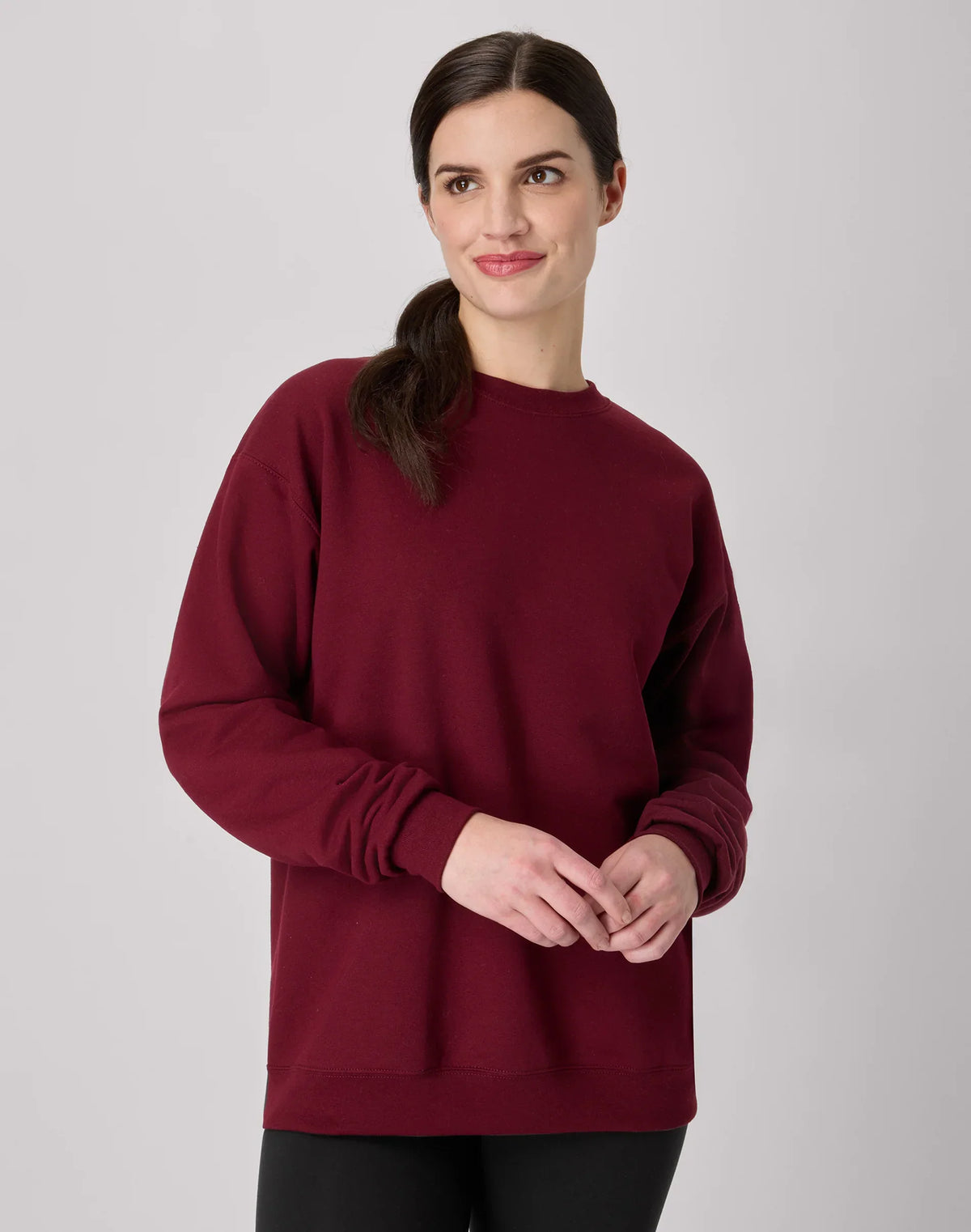 Hanes EcoSmart Unisex Fleece Sweatshirt (Big &amp; Tall Sizes Available)