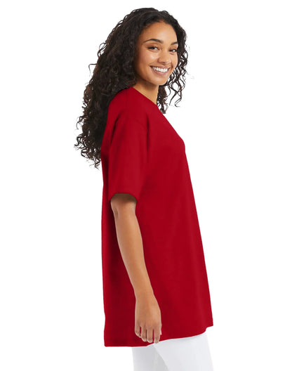 Hanes Beefy-T Men's Heavyweight Cotton T-Shirt (Big &amp; Tall Sizes)