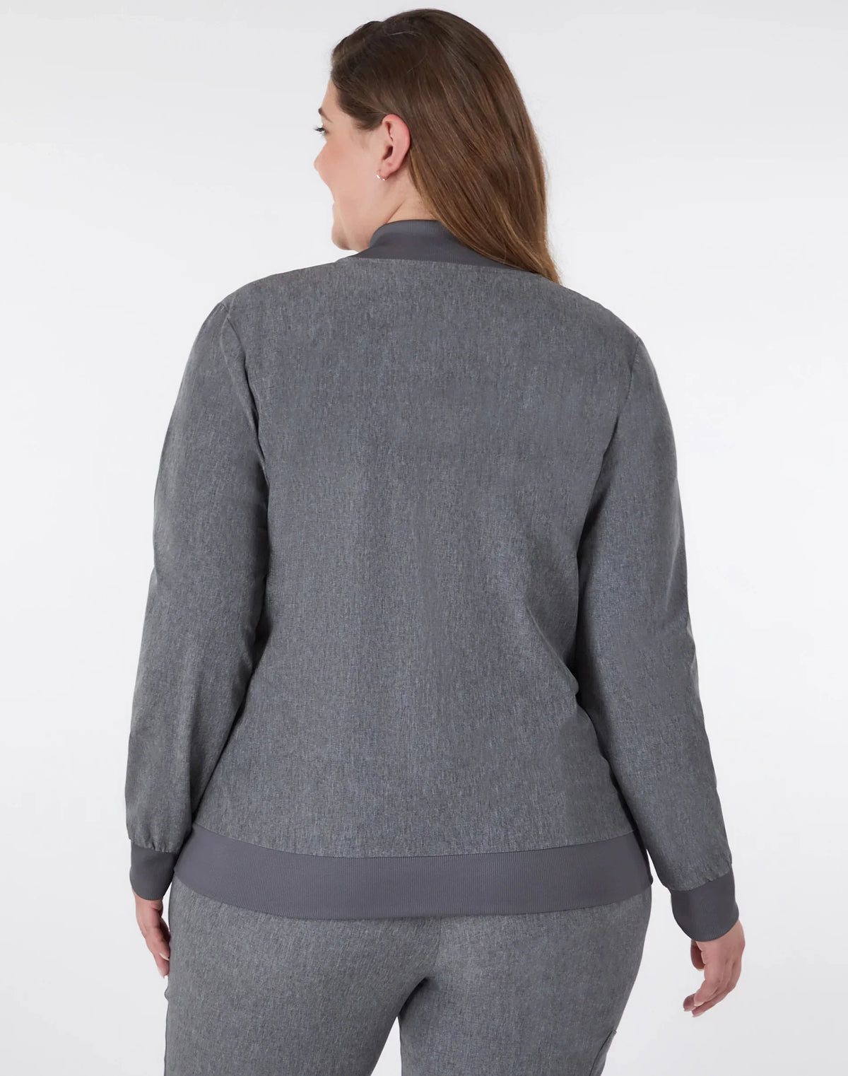 Hanes Comfort Fit Scrubs Women's Scrub Bomber Jacket