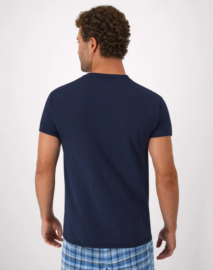 Hanes Men's Cotton Pocket T-Shirt, Moisture-Wicking with Odor Control, Assorted Solids, 6-Pack