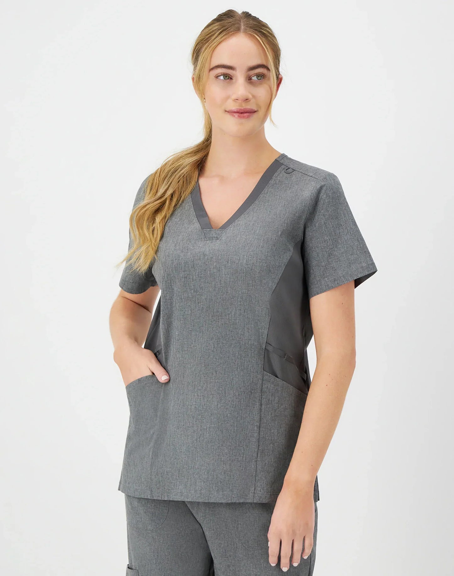 Hanes Comfort Fit Scrubs Women's Scrub Top