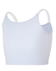 Hanes Originals Girls' Underwear Crop Cami Pack, Blush &amp; Assorted, 5-Pack